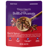 Dixie Grace's Hot & Spicy Boiled Peanuts pouch, front