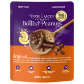Dixie Grace's Original Boiled Peanuts pouch, front